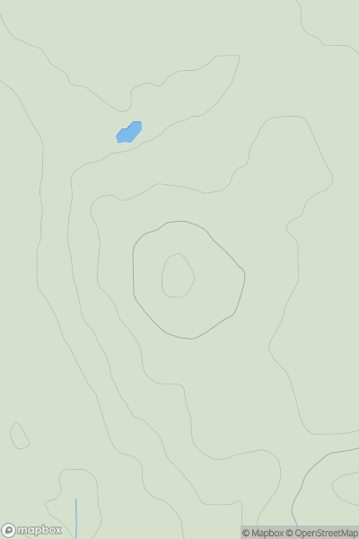 Thumbnail image for Doon Hill [The Glenkens to Annandale] [NX744510] showing contour plot for surrounding peak